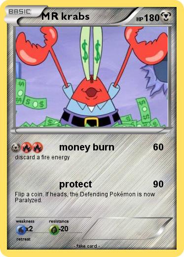Pokemon MR krabs
