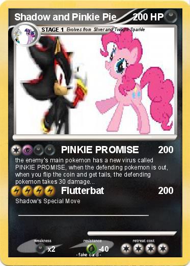 Pokemon Shadow and Pinkie Pie