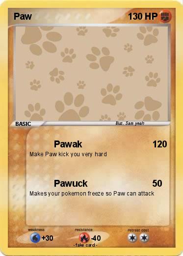 Pokemon Paw