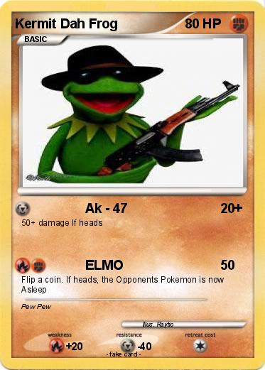 Pokemon Kermit Dah Frog
