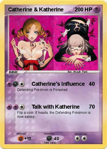 Pokemon Catherine & Katherine