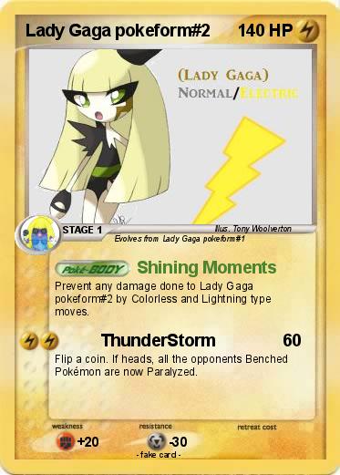 Pokemon Lady Gaga pokeform#2