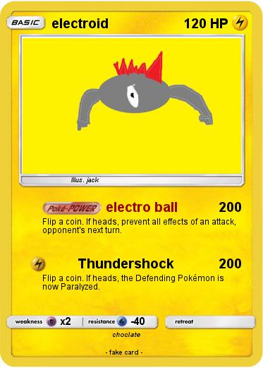 Pokemon electroid