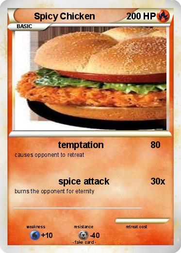 Pokemon Spicy Chicken