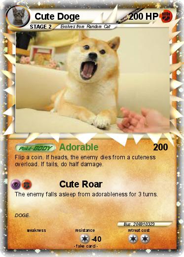 Pokemon Cute Doge