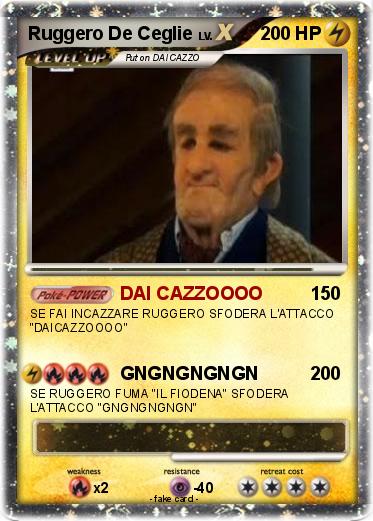 Pokemon Ruggero De Ceglie