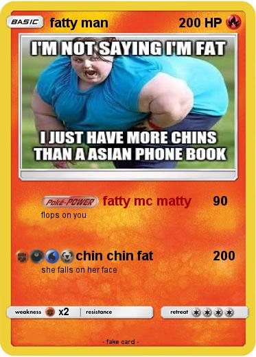 Pokemon fatty man