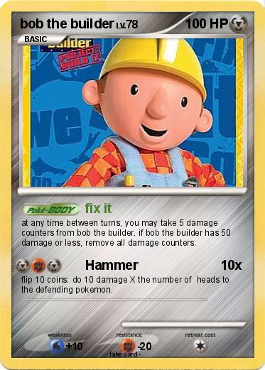 Pokemon bob the builder