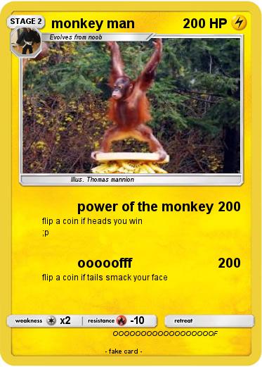 Pokemon monkey man
