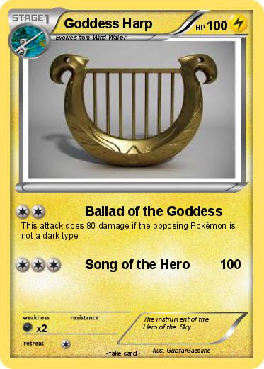 Pokemon Goddess Harp