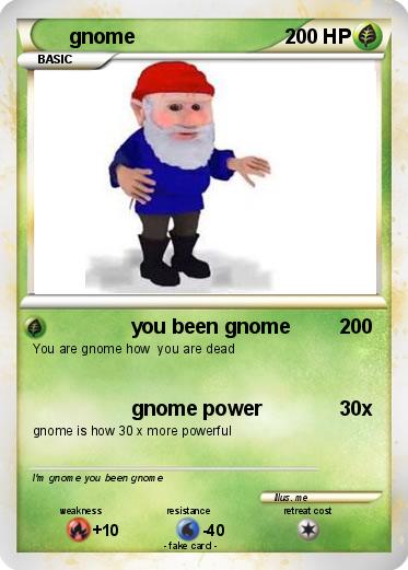Pokemon gnome