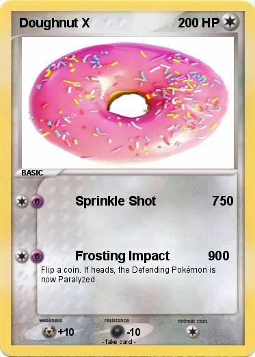 Pokemon Doughnut X