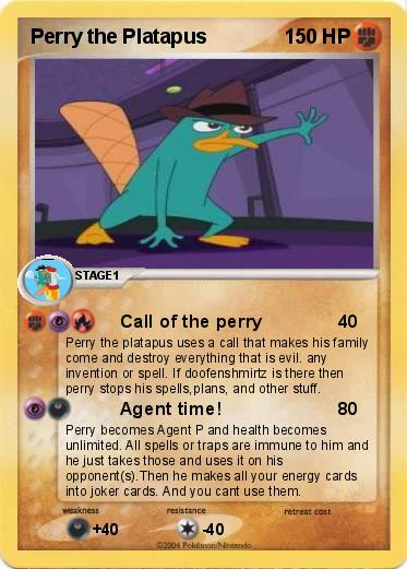 Pokemon Perry the Platapus