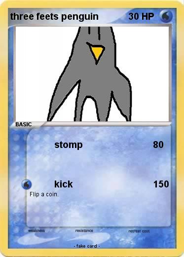 Pokemon three feets penguin