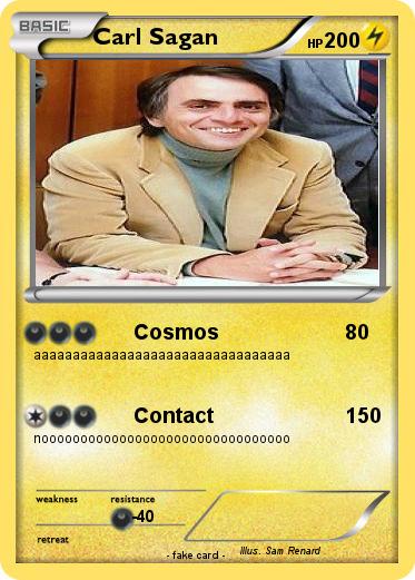 Pokemon Carl Sagan