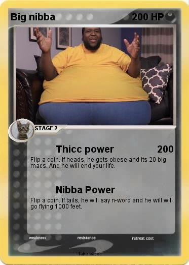 Pokemon Big nibba