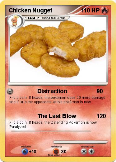Pokemon Chicken Nugget