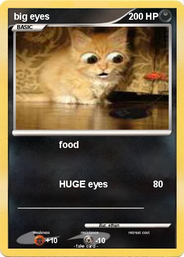 Pokemon big eyes