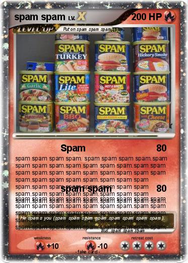 Pokemon spam spam