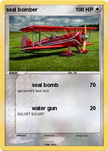 Pokemon seal bomber
