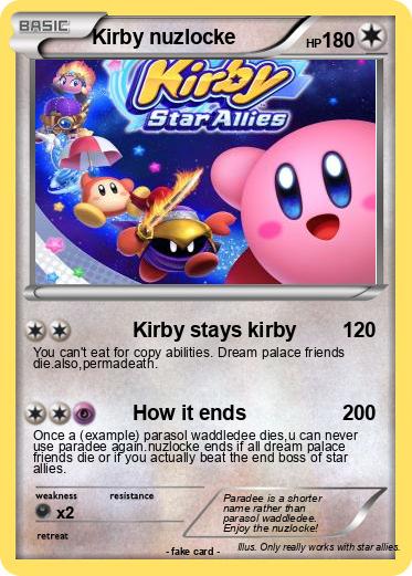 Pokemon Kirby nuzlocke