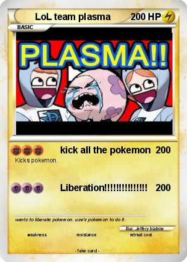 Pokemon LoL team plasma