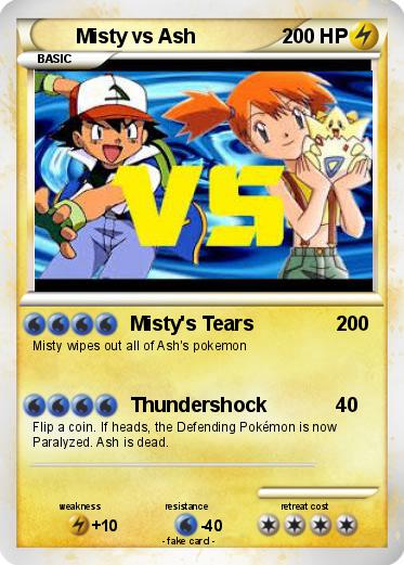 Pokemon Misty vs Ash