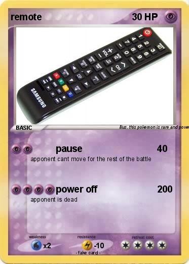 Pokemon remote