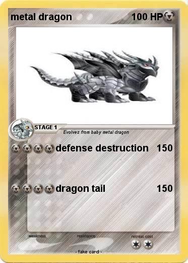 Pokemon metal dragon