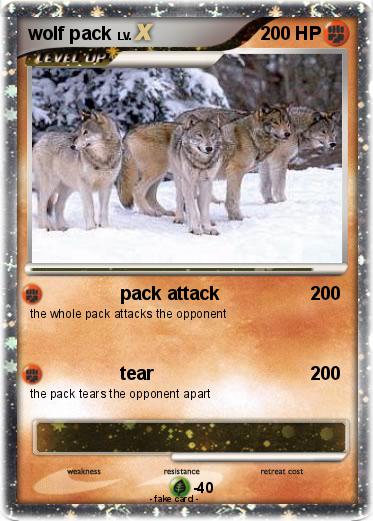 Pokemon wolf pack