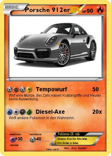 Pokemon Porsche 912er