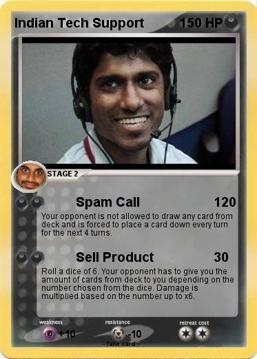 Pokemon Indian Tech Support