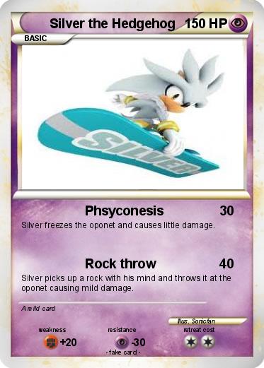 Pokemon Silver the Hedgehog