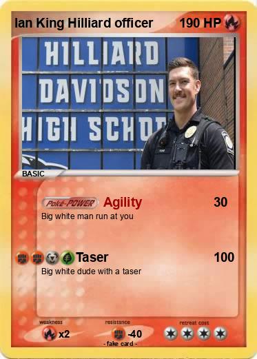 Pokemon Ian King Hilliard officer