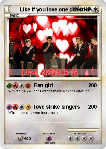 Pokemon Like if you love one direction