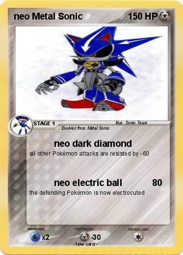 Pokemon neo Metal Sonic
