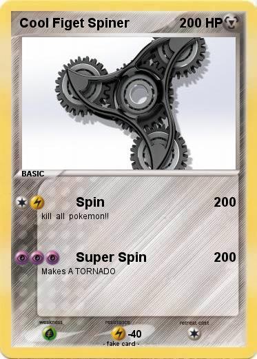 Pokemon Cool Figet Spiner