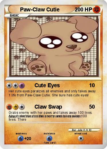 Pokemon Paw-Claw Cutie