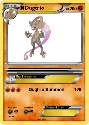 Pokemon Dugtrio