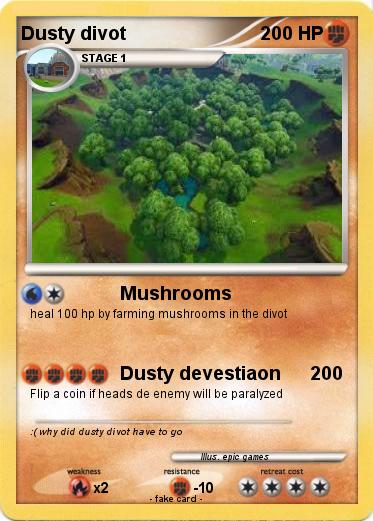 Pokemon Dusty divot