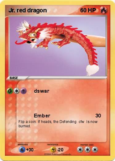Pokemon Jr. red dragon 