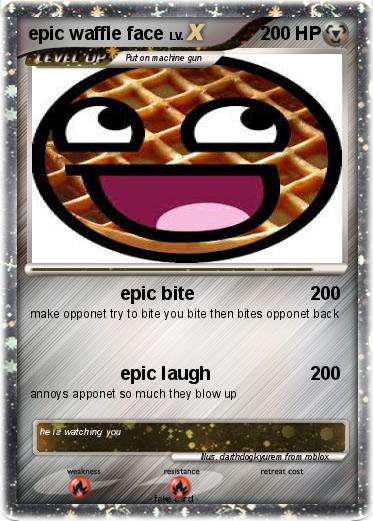 Pokemon epic waffle face