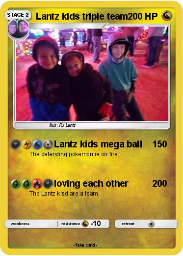 Pokemon Lantz kids triple team