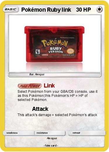 Pokemon Pokémon Ruby link
