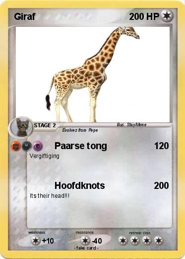 Pokemon Giraf