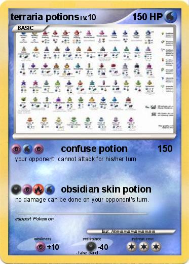Pokemon terraria potions