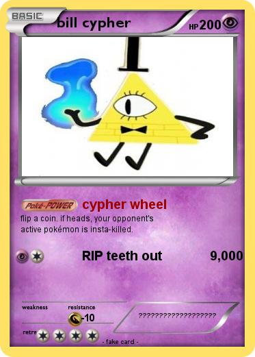 Pokemon bill cypher