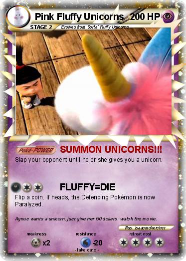 Pokemon Pink Fluffy Unicorns