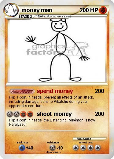 Pokemon money man