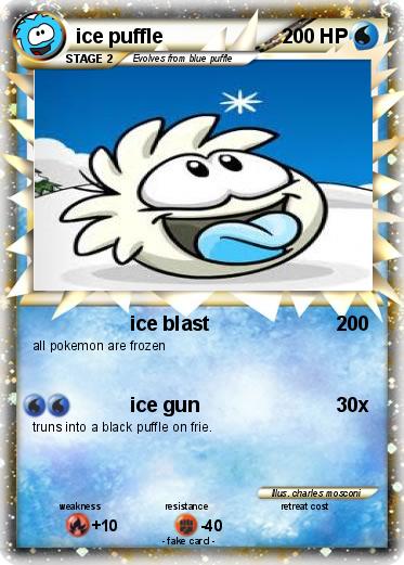 Pokemon ice puffle